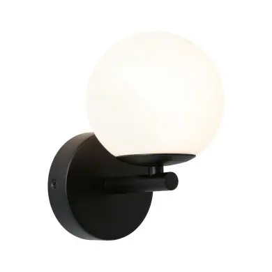 Applique Salle de Bain Selection 5W Noir mat, Satiné Paulmann 71074