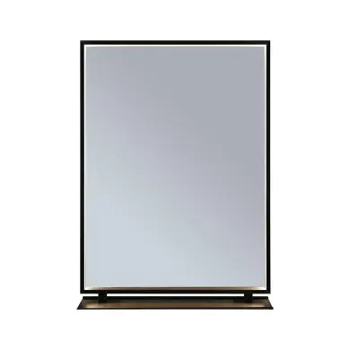 Miroir Salle de Bain Miro 11W Miroir, Noir mat H62 Paulmann 71093