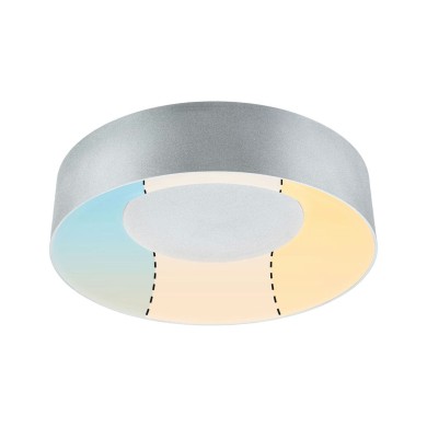 Plafonnier Salle de Bain Casca 16W Alu mat Paulmann 71094