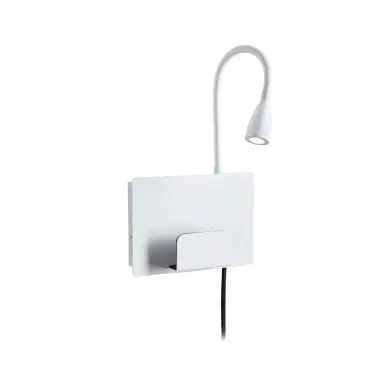Applique Halina 2,4W Blanc dépoli Paulmann 71100