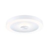 Plafonnier Salle de Bain Volea 4 & 18,5W Blanc, Argent Paulmann 71179