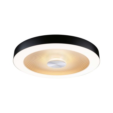 Plafonnier Salle de Bain Volea 4 & 18,5W Noir, Doré Paulmann 71180