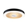 Plafonnier Salle de Bain Volea 4 & 18,5W Noir, Doré Paulmann 71180