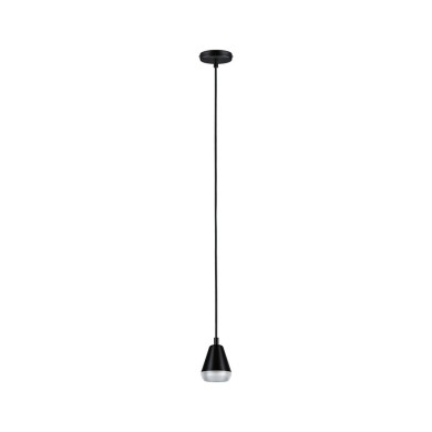 Suspension Salle de Bain Luia 10W MAX GU10 Satiné, Noir signal Paulmann 76990