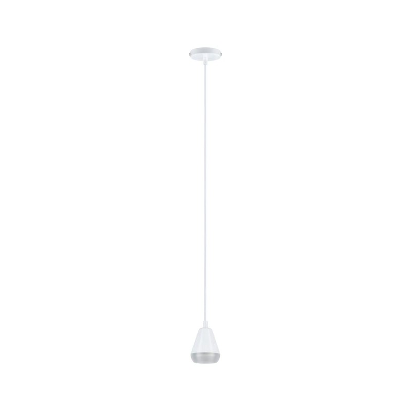 Suspension Salle de Bain Luia 10W MAX GU10 Satiné, Blanc signal Paulmann 76991