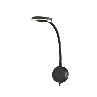 Applique Murale BOAVISTA Noir Mate LED 1x5W MAN_6051 6051 Applique Murale BOAVISTA Noir Mate LED 1x5W MANTRA 6051