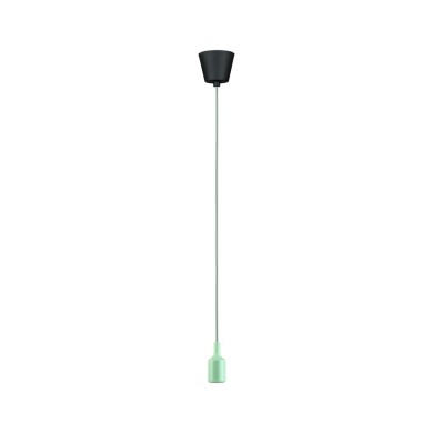 Suspension Neordic Ketil 60W MAX E27 Vert clair, Noir Paulmann 78428