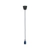 Suspension Neordic Ketil 60W MAX E27 Bleu nuit, Noir Paulmann 78430