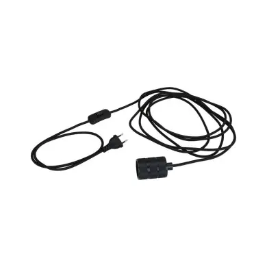 Suspension Neordic Tilla 20W MAX E27 Noir Paulmann 78436