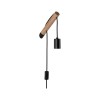 Applique Kian 40W MAX E27 Bois, Noir Paulmann 78914