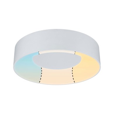 Plafonnier Salle de Bain Casca 16W Blanc Paulmann 78946