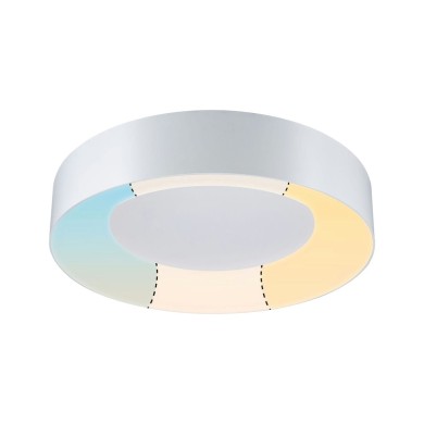 Plafonnier Salle de Bain Casca 23W Blanc Paulmann 78947
