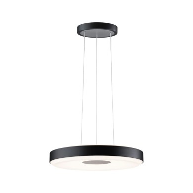 Suspension Puric Pane 22W Noir, Gris Paulmann 79517