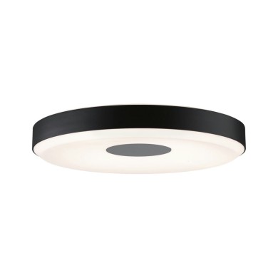 Plafonnier Puric Pane 23W Noir, Gris PAU_79518 79518 Plafonnier Puric Pane 23W Noir, Gris Paulmann 79518