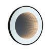 Miroir Salle de Bain Miro 11,5W Miroir, Noir mat Paulmann 79561