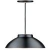 Suspension Neordic Roald 20W MAX E27 Noir mat, Cuivre Dépoli Paulmann 79609