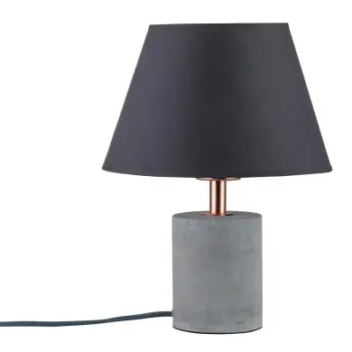 Lampe Neordic Tem 20W MAX E27 Gris, Cuivre Paulmann 79622