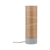 Lampe Neordic Skadi 20W MAX E14 Bois, Gris Paulmann 79664
