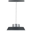 Suspension Neordic Haldar 20W MAX E14 Gris foncé, Chrome mat Paulmann 79691