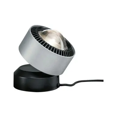 Lampe Aldan 3,5W Noir, Alu brossé Paulmann 79718