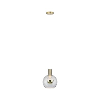 Suspension Neordic Esben 20W MAX E27 Clair, Laiton brossé Paulmann 79725