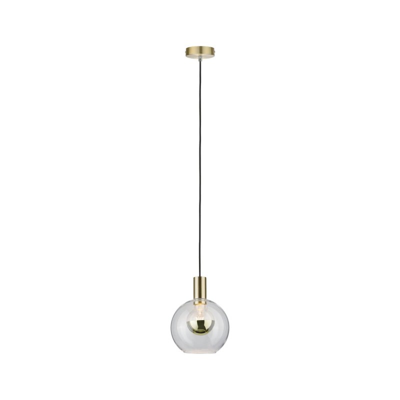 Suspension Neordic Esben 20W MAX E27 Clair, Laiton brossé Paulmann 79725