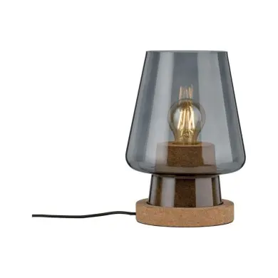 Lampe Neordic Iben 20W MAX E27 Verre fumé Paulmann 79736