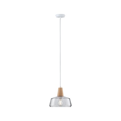 Suspension Neordic Yva 20W MAX E27 Bois, Clair Paulmann 79744