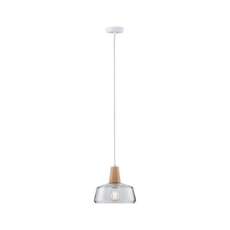 Suspension Neordic Yva 20W MAX E27 Bois, Clair Paulmann 79744