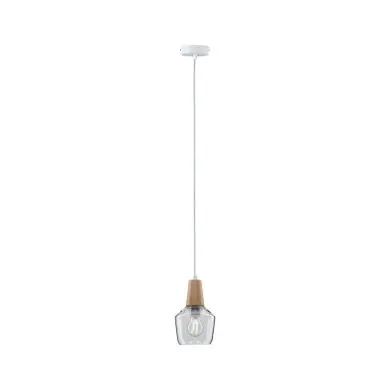 Suspension Neordic Ylvie 20W MAX E27 Bois, Clair Paulmann 79745