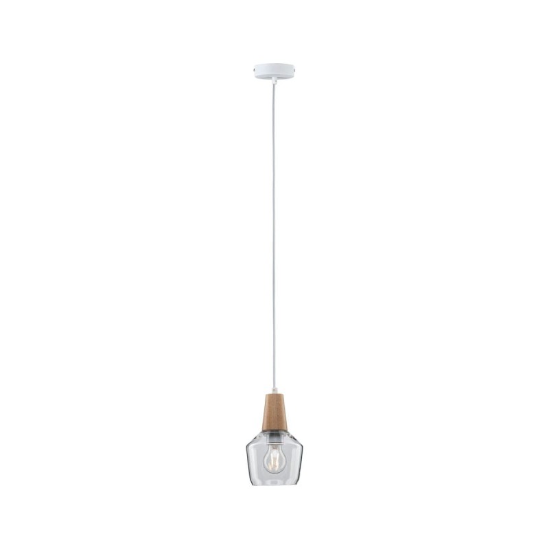 Suspension Neordic Ylvie 20W MAX E27 Bois, Clair Paulmann 79745