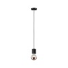 Suspension Neordic Nordin 60W MAX E27 Noir, Marbre, Cuivre Dépoli Paulmann 79751