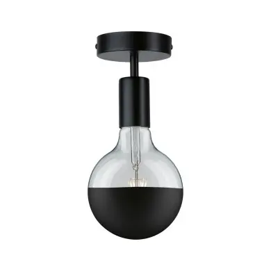 Plafonnier Neordic Malja 20W MAX E27 Noir Paulmann 79760