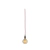 Suspension Neordic Eldar 20W MAX E27 Rouge, Nickel brossé Paulmann 79770
