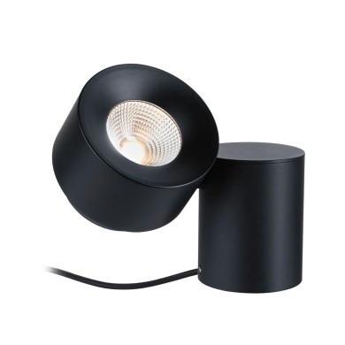 Lampe Puric Pane 3W Noir 2700K Paulmann 79781