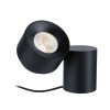 Lampe Puric Pane 3W Noir 2700K Paulmann 79781