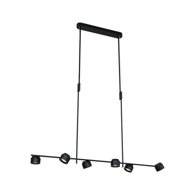 Suspension Puric Pane 6x6 & 3W Noir PAU_79783 79783 Suspension Puric Pane 6x6 & 3W Noir Paulmann 79783
