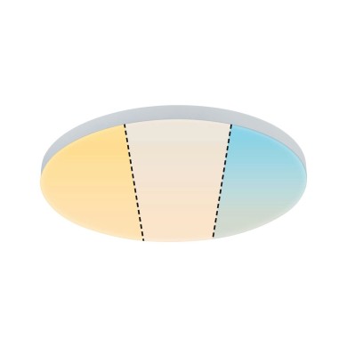 Plafonnier Velora 19W Blanc 3000 - 6500K Paulmann 79893