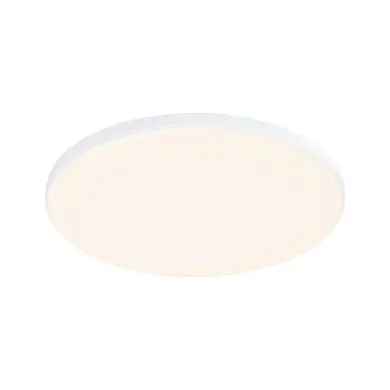 Plafonnier Salle de Bain Veluna Edge 12W Blanc Rond 3000K, intensité variable Paulmann 79945