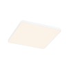 Plafonnier Salle de Bain Veluna Edge 12W Blanc Carré 3000K, intensité variable Paulmann 79948