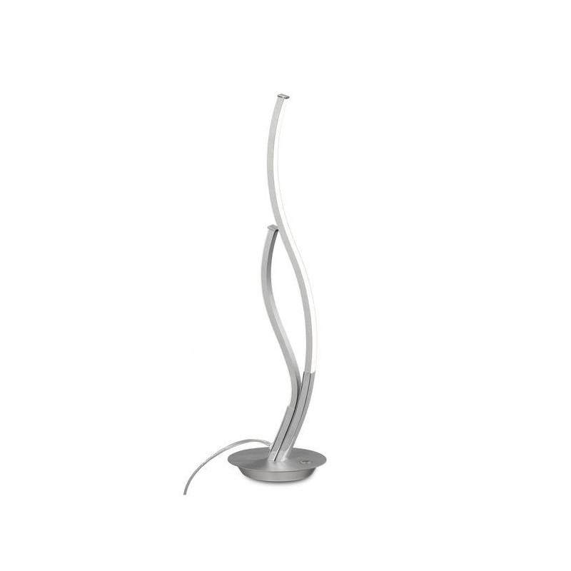 Lampe à poser CORINTO Argenté Chromé LED 1x12W MAN_6109 6109 Lampe à poser CORINTO Argenté Chromé LED 1x12W MANTRA 6109