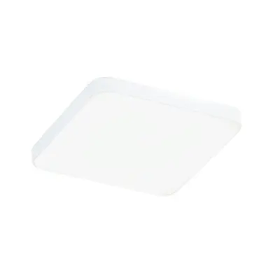 Plafonnier Salle de Bain Veluna Edge 6W Blanc Carré 4000K, intensité variable Paulmann 79953