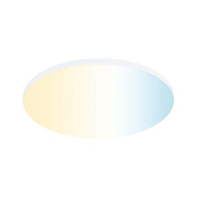 Plafonnier Salle de Bain Veluna Edge 18W Blanc D20 Paulmann 79957