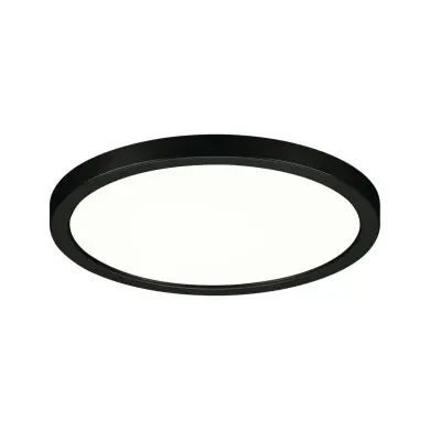 Plafonnier Salle de Bain Areo 13W Noir Rond 4000K PAU_79963 79963 Plafonnier Salle de Bain Areo 13W Noir Rond 4000K Paulmann 79963