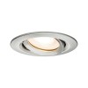 Spot Nova Plus 7W GU10 Acier brossé Paulmann 92899