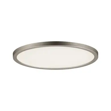 Plafonnier Salle de Bain Areo 11W Nickel mat D18 PAU_92935 92935 Plafonnier Salle de Bain Areo 11W Nickel mat D18 Paulmann 92935