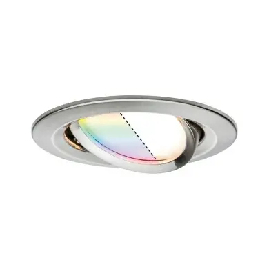 Spot Nova Plus 5,2W Coin Acier brossé Paulmann 92964