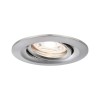Spot Nova Mini Plus 4,2W Coin Acier brossé Paulmann 92972