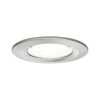 Spot Salle de Bain Nova 6,5W GU10 Acier brossé 4000K Paulmann 92977