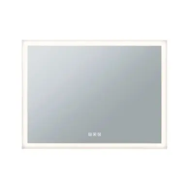 Miroir Salle de Bain Mirra 22W Chrome, Blanc Paulmann 93013